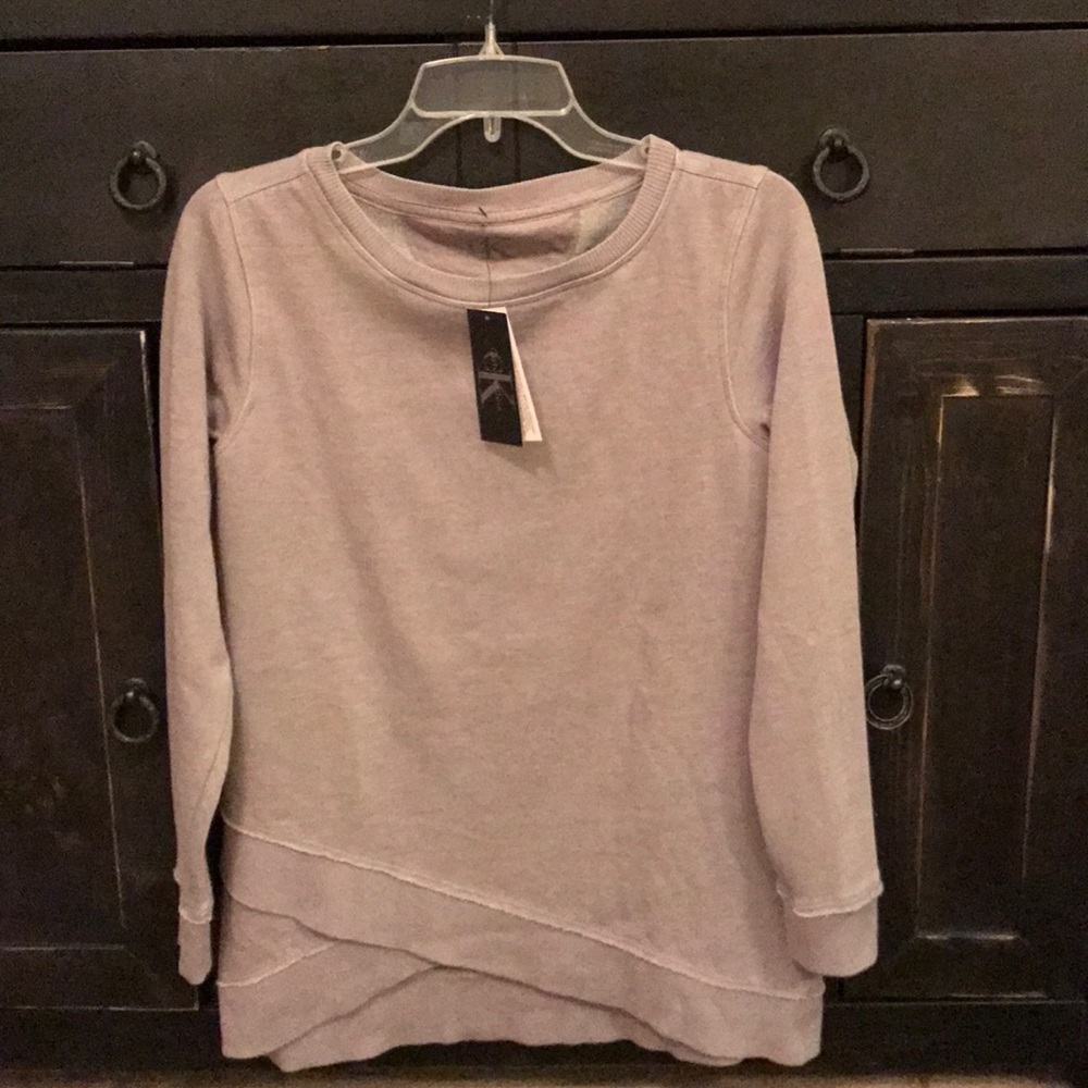 NWT Calvin Klein grey sweatshirt size S.